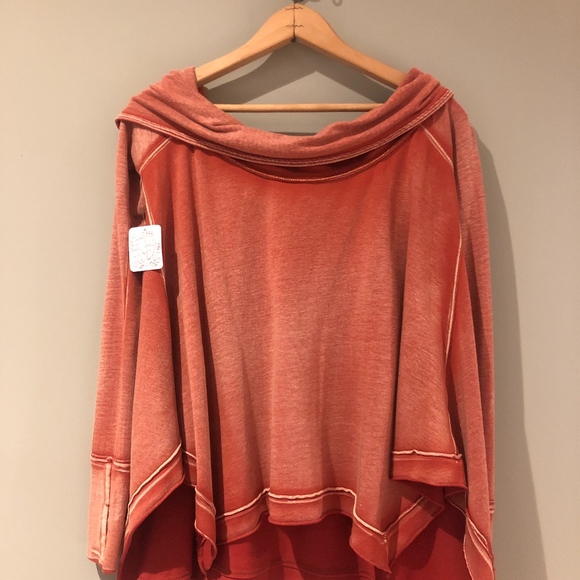 Free People off the shoulder top sz S NWT - Picture 3 of 4